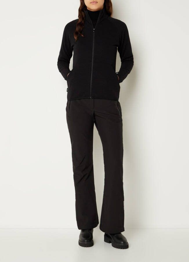Colmar Sweatvest met structuur en steekzakken