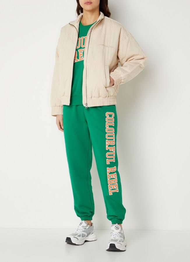 Colourful Rebel Weidy gewatteerd jack met quilt patroon