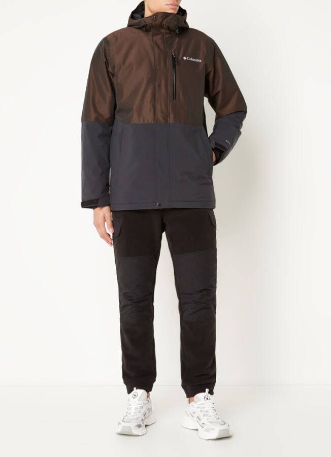 Columbia Winter district gewatteerde parka met ritszakken en logo