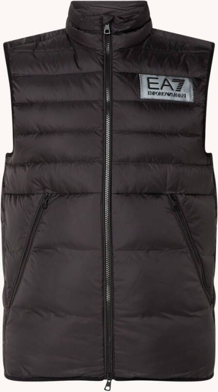 Emporio Armani Gewatteerde bodywarmer met donsvulling en ritszakken