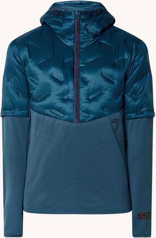 Emporio Armani Gewatteerde trainingshoodie met ritszakken