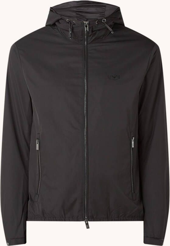 Emporio Armani Jack met capuchon en ritszakken