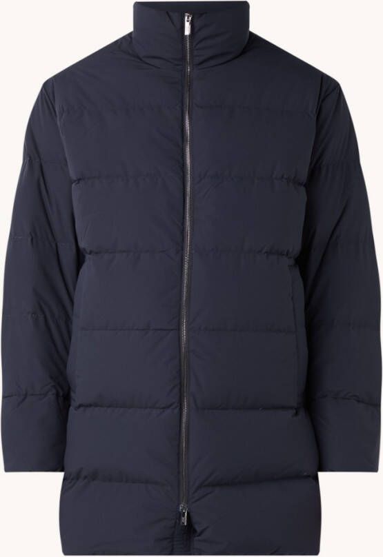 Emporio Armani Longline puffer jack met donsvulling