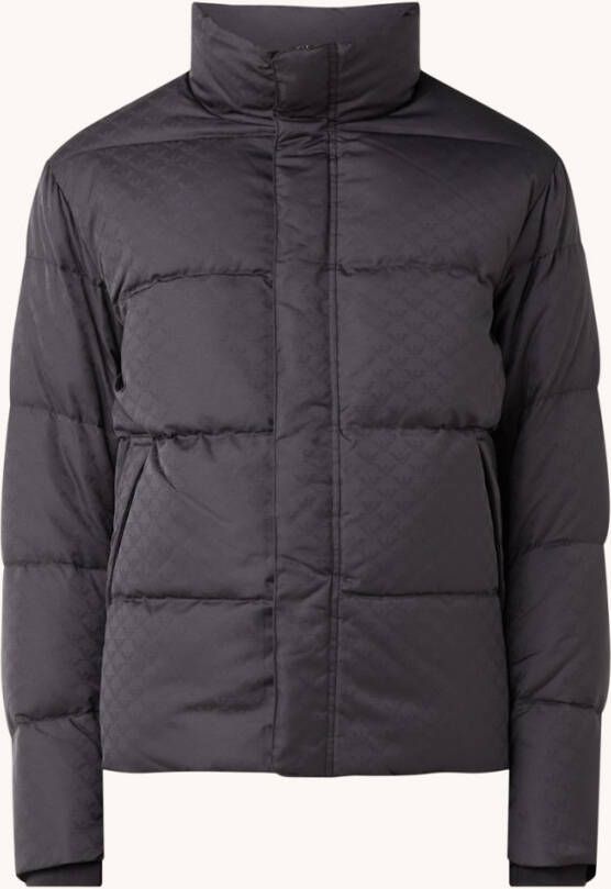 Emporio Armani Puffer jack met donsvulling en logoprint