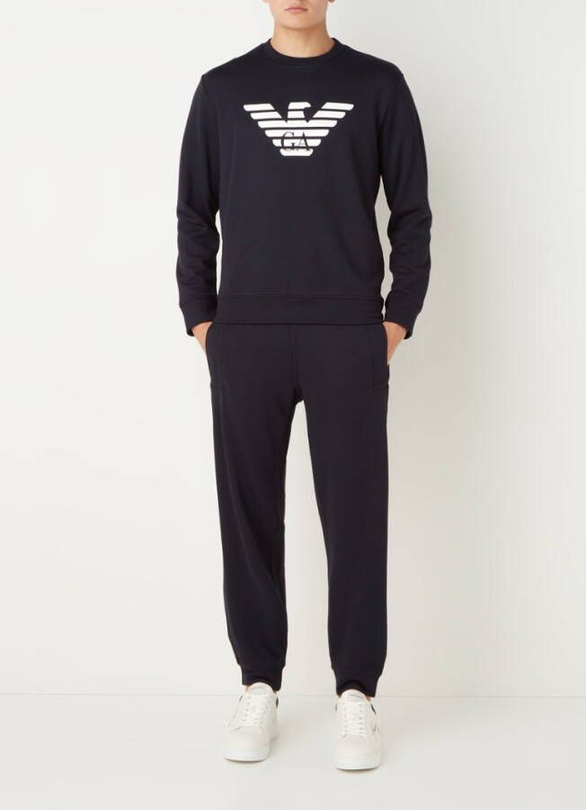 Emporio Armani Truien & Vesten Blauw Heren