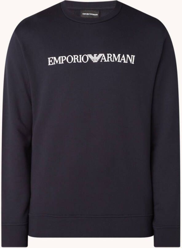 Emporio Armani Truien & Vesten Blauw Heren
