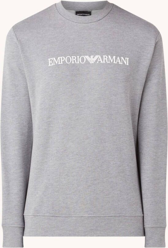 Emporio Armani Truien & Vesten Grijs Heren