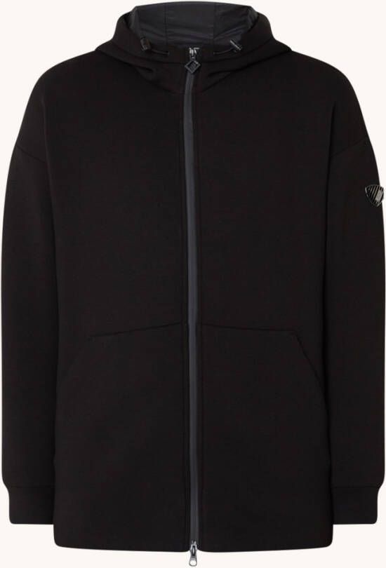 Emporio Armani Sweatvest met capuchon en logo