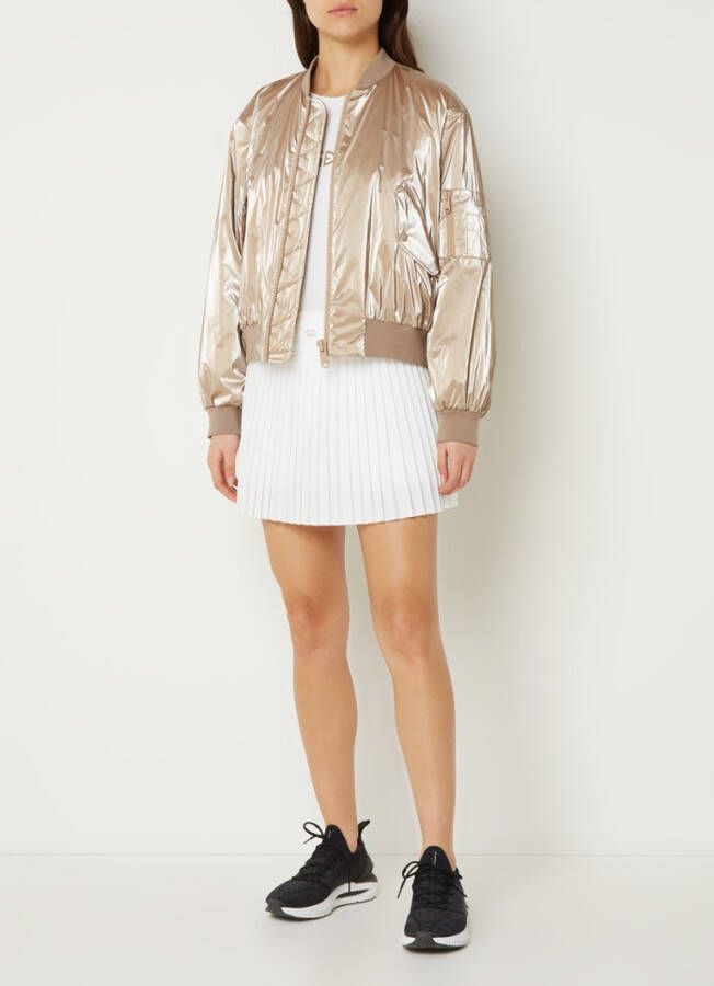 Goldbergh Dream bomberjack met glanzende finish