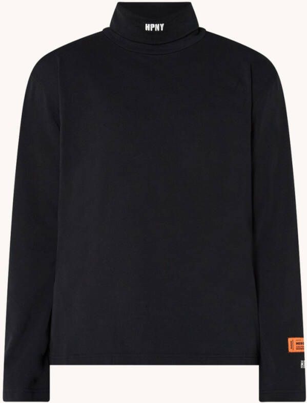 Heron Preston Hpny longsleeve met col en borduring
