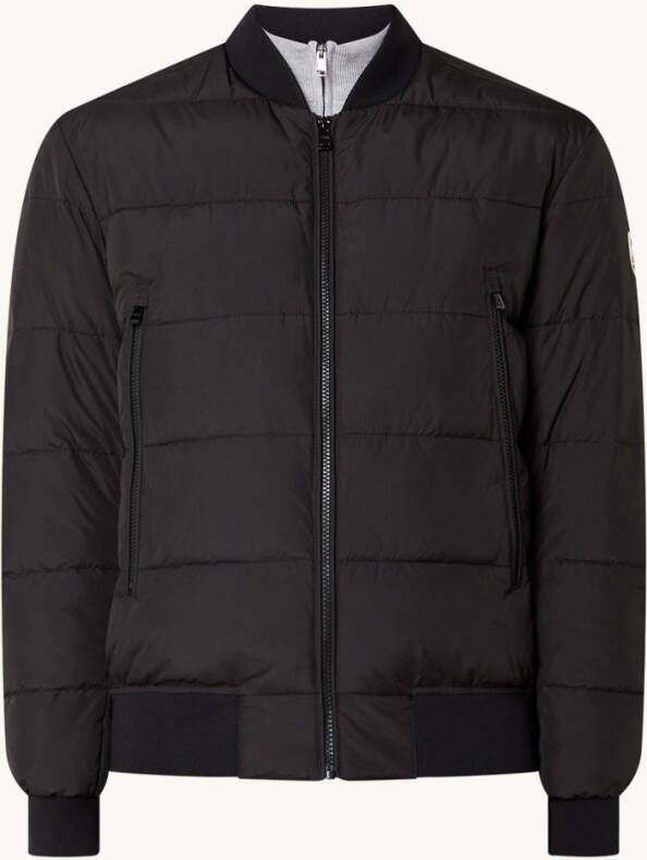 Hugo Boss Corbett gewatteerde jas ritszakken