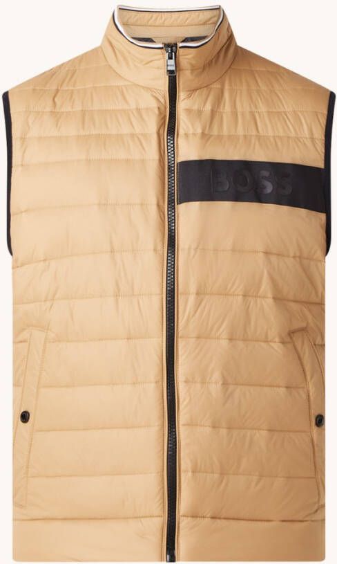 Hugo Boss Darolan gewatteerde bodywarmer met steekzakken