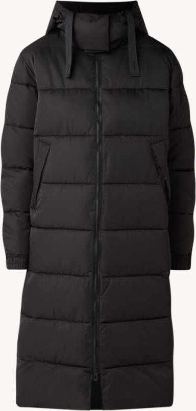 Hugo Boss Favina pufferjas met afneembare capuchon