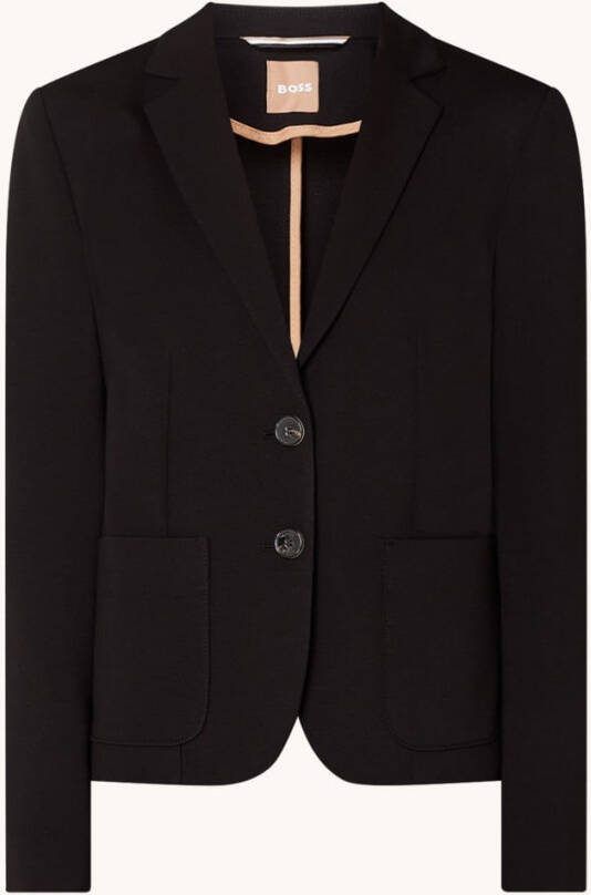 Hugo Boss Jonalahra blazer met opgestikte zakken