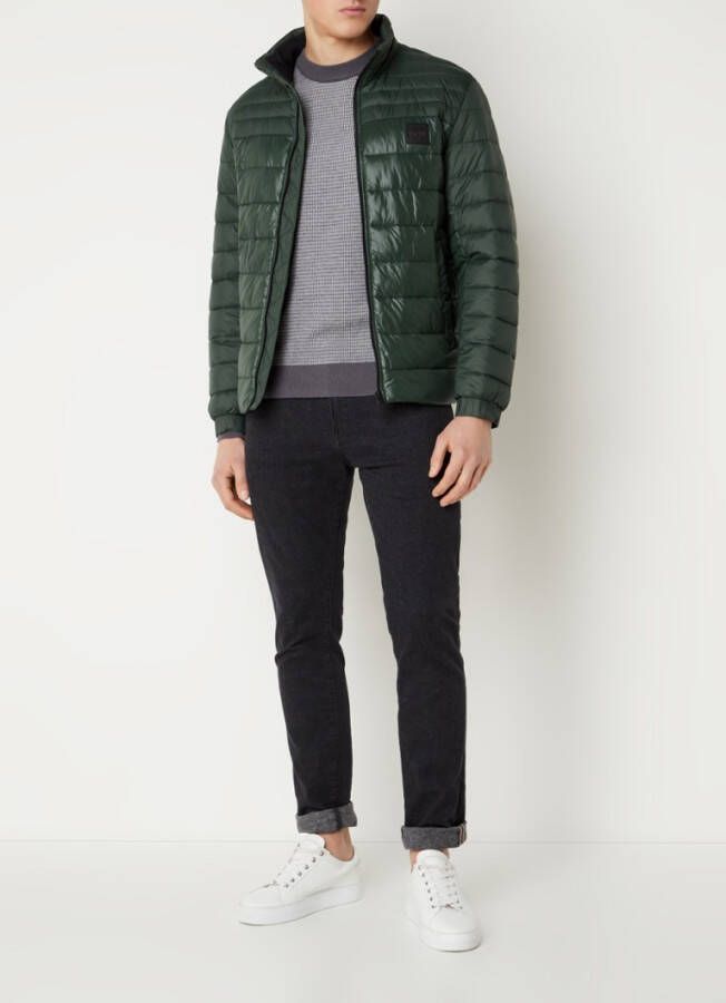Hugo Boss Oden gewatteerde jack met steekzakken