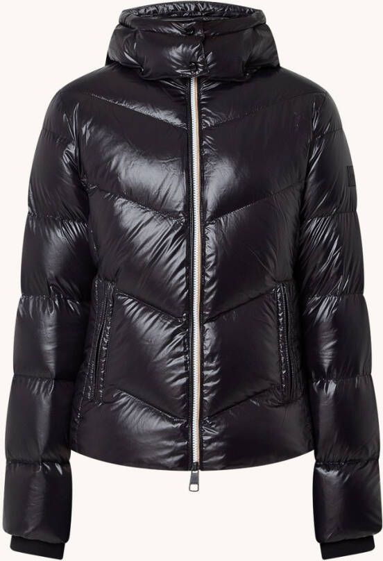 Hugo Boss Pepule puffer jack met donsvulling en afneembare capuchon