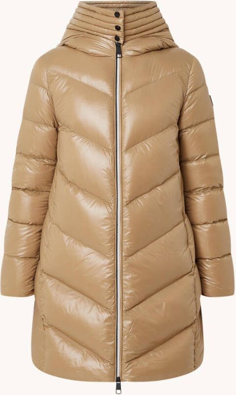 Hugo Boss Petrana gewatteerde jas met donsvulling en capuchon
