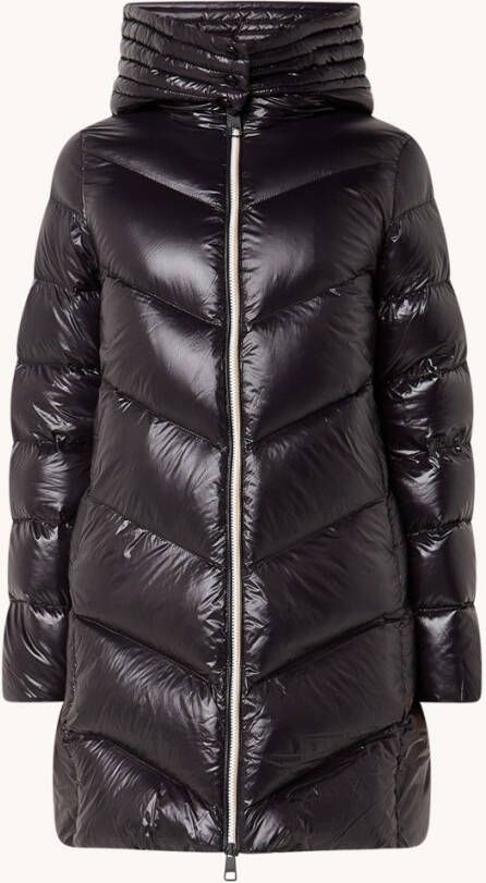 Hugo Boss Petrana gewatteerde jas met donsvulling en capuchon