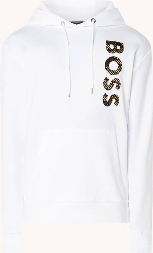 Hugo Boss Hoodies & sweatvesten Wit Heren