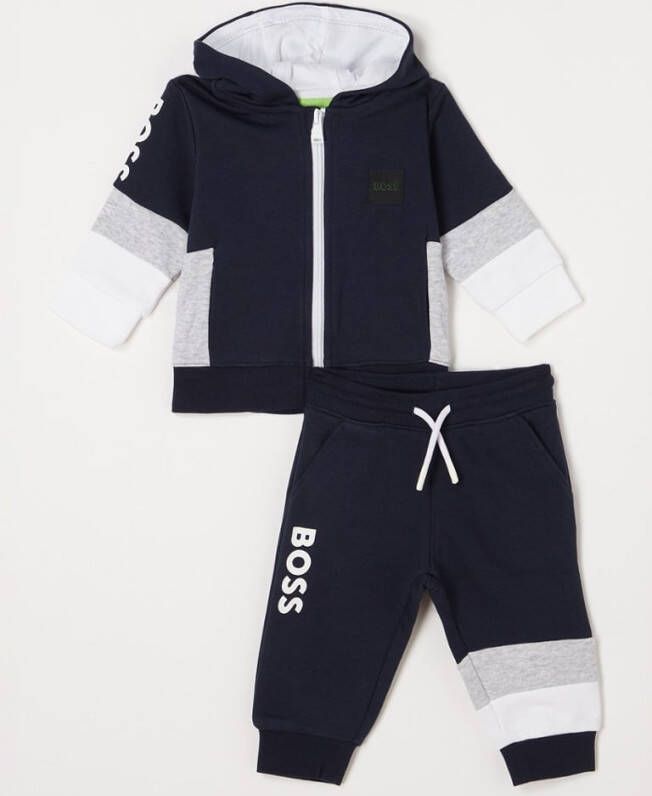 Hugo Boss Trainingspak met logoprint 2 delig