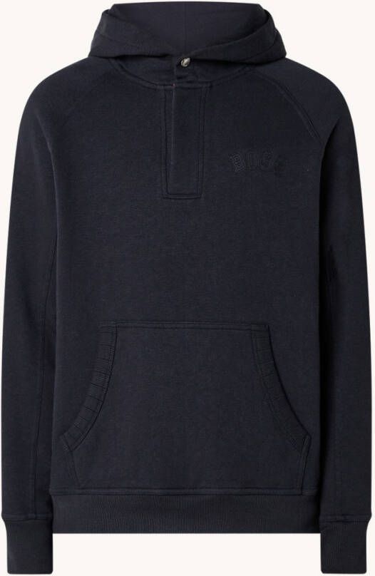 Hugo Boss Wecollege hoodie met logo en backprint