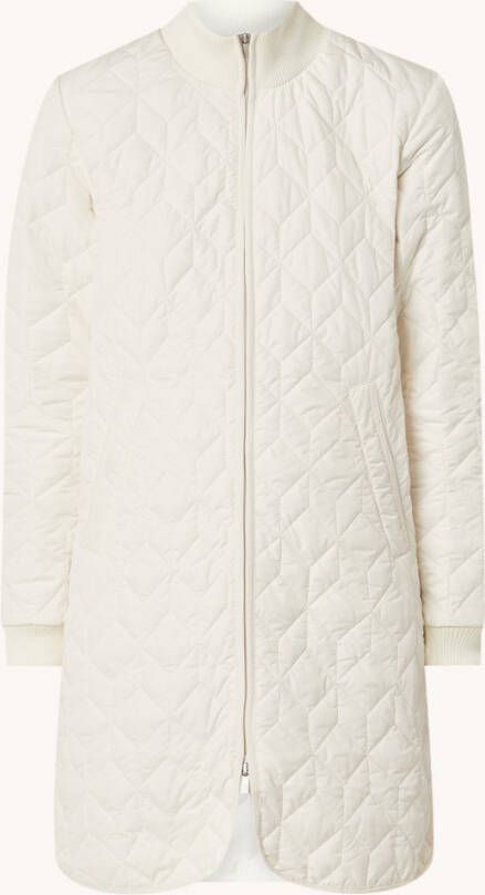Ilse Jacobsen Gewatteerd bomberjack met quilt patroon