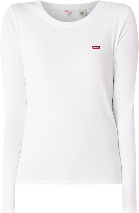 Levi's ® Shirt met lange mouwen Baby Tee Aansluitend shirt met lange mouwen