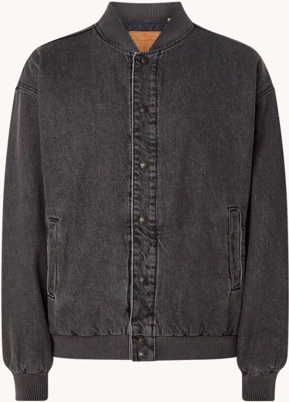 Levi's Chestnut Varsity jack met kraag en steekzakken