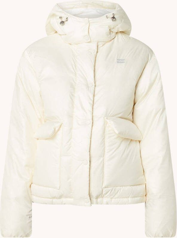 Levi's Luna puffer jack met afneembare capuchon