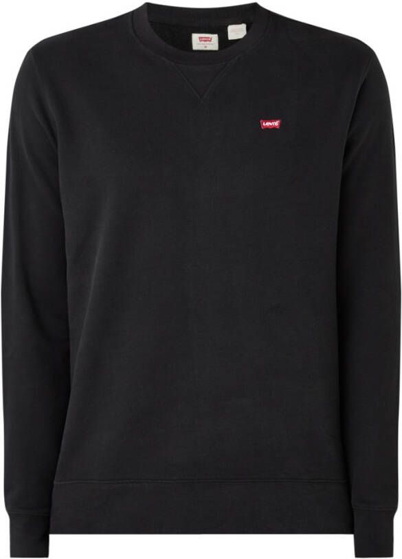 Levi's Sportief sweatshirt met casual print , Zwart, Heren