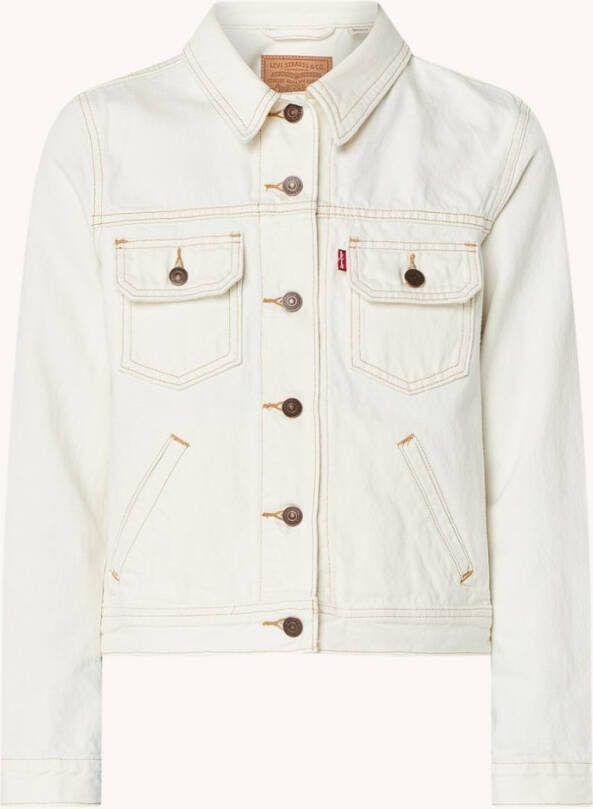 Levi's Trucker spijkerjas met steekzakken en klepzakken