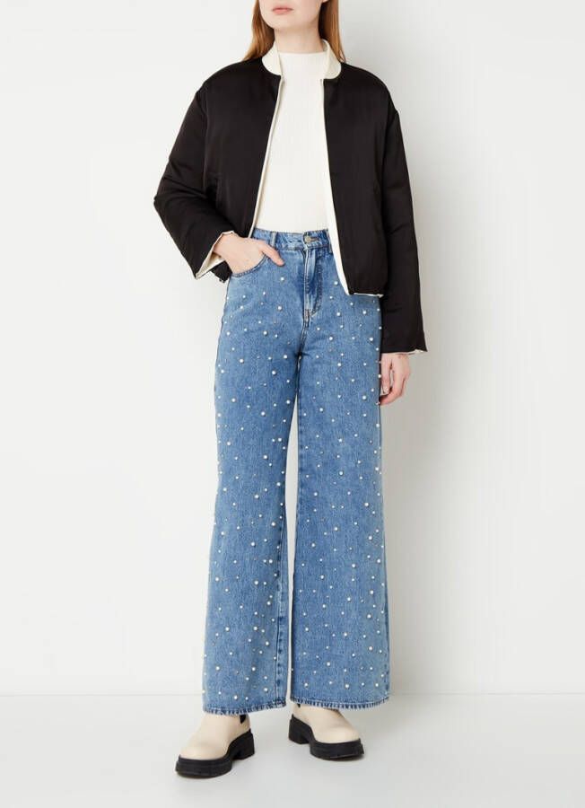 Maje Beladone reversible bomberjack met steekzakken