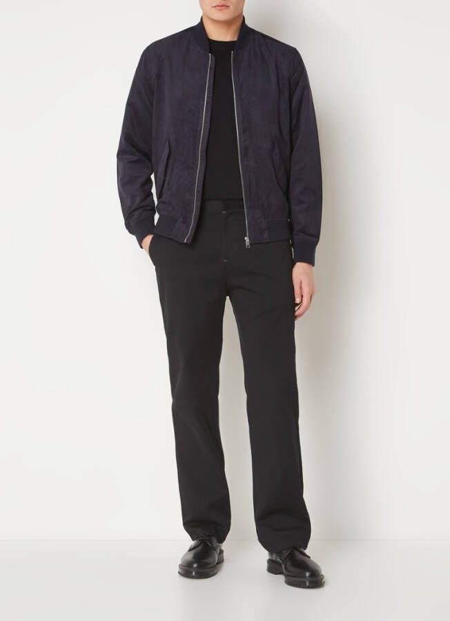 Mango Bero i bomberjack van imitatie suede