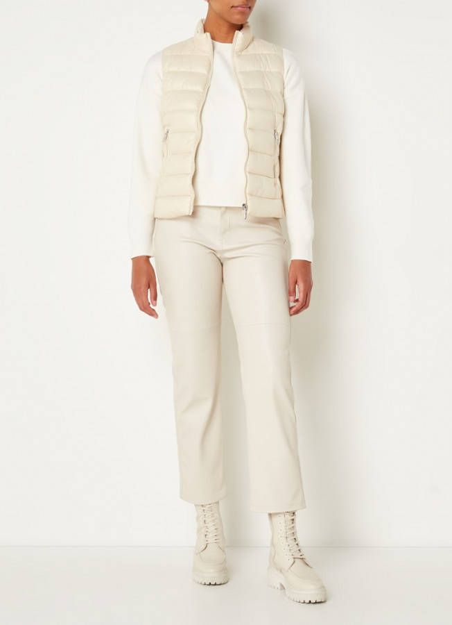 Mango Blanvest gewatteerde bodywarmer met ritszakken