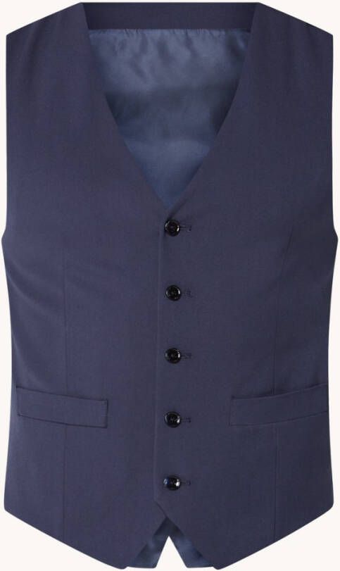 Mango Brasilia slim fit gilet met steekzakken