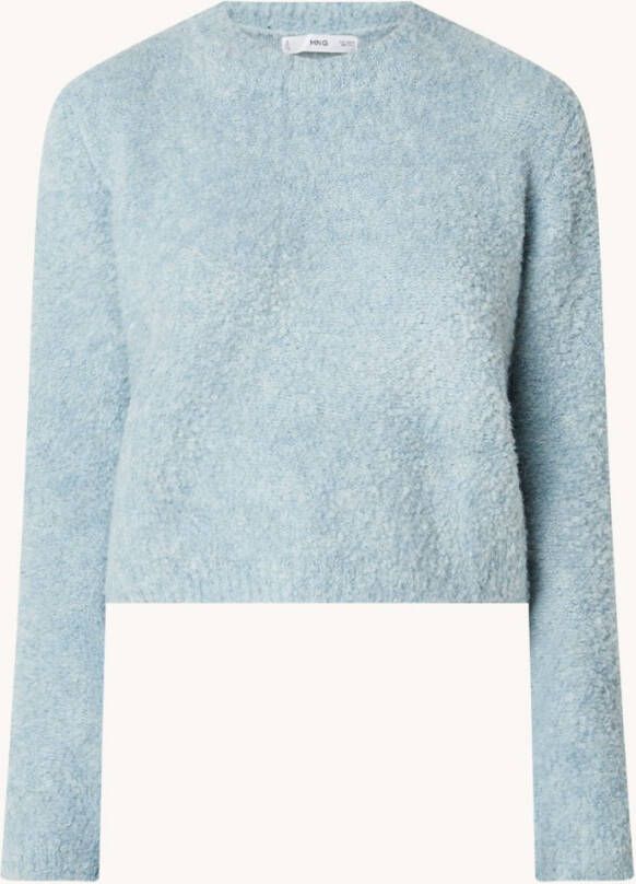 Mango Gallet fijngebreide trui in wolblend met structuur