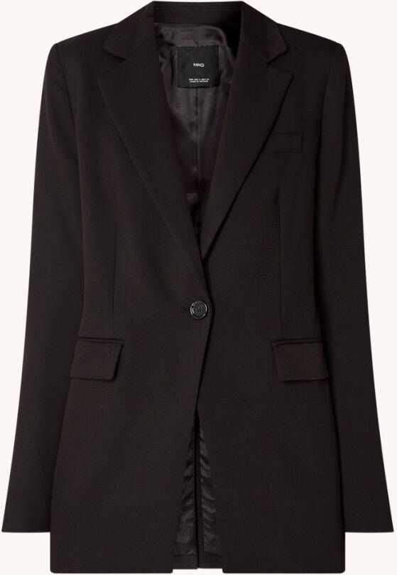 Mango Ona blazer met knoopsluiting en steekzakdetails