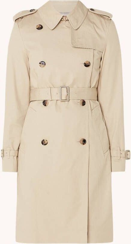 Mango Polana double breasted trenchcoat met ceintuur