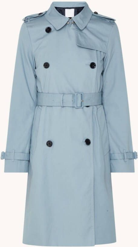 Mango Polana double breasted trenchcoat met ceintuur