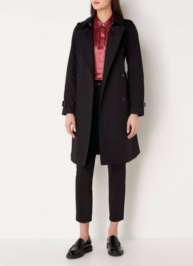 Mango Polana trenchcoat met ceintuur en steekzakken