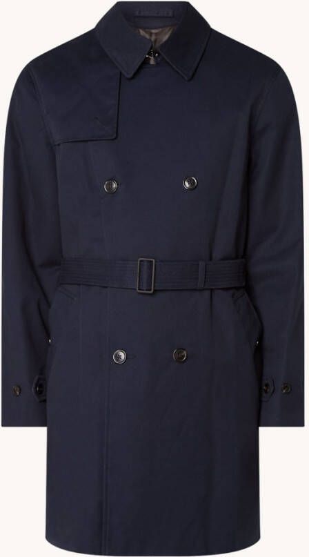 Mango Tango double breasted trenchcoat met steekzakken