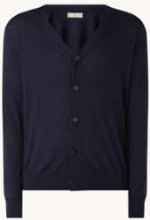 Mango Willyc fijngebreid vest van wol met V hals