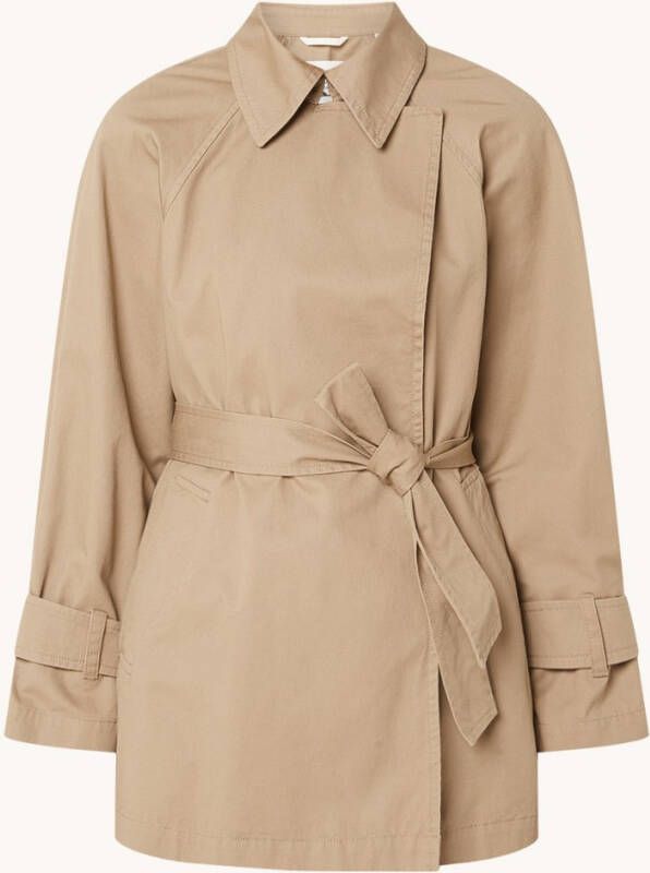 Marc O'Polo Trenchcoats & Mantels Bruin Dames