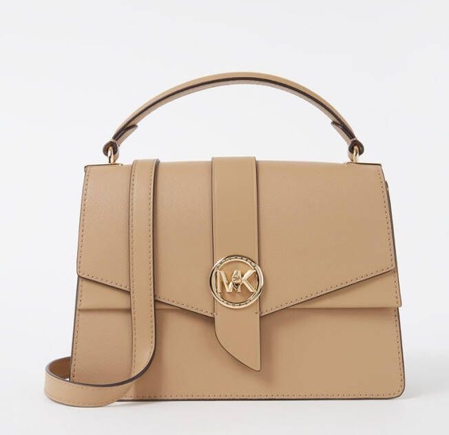 Michael Kors Greenwich Medium handtas van leer