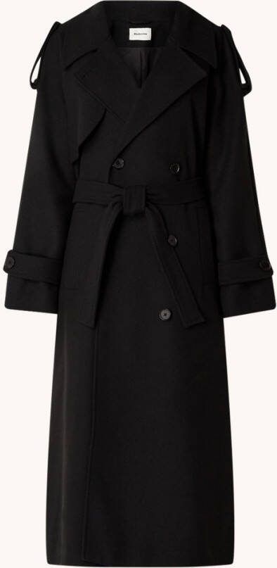 Modströ, m BorakMD oversized trenchcoat in wolblend
