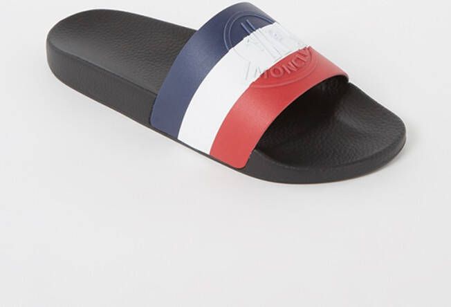 Moncler Basile slipper met logo