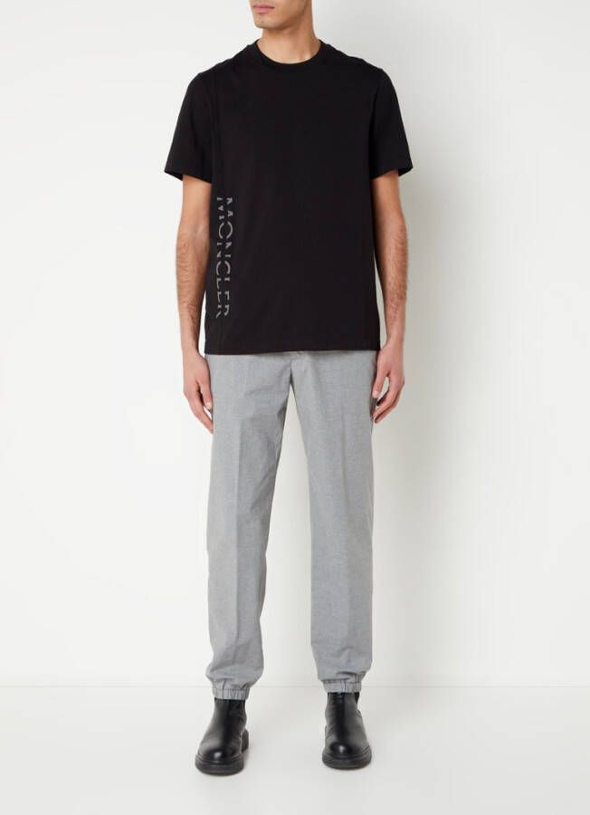 Moncler T shirt with logo , Zwart, Heren