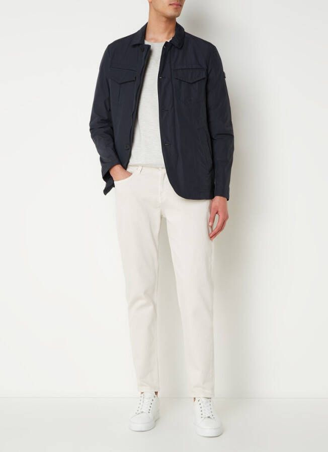 Peuterey Shiny and minimal field jacket , Blauw, Heren