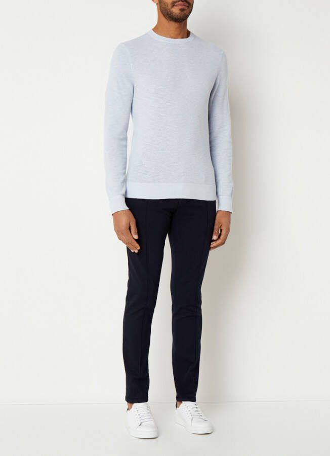 Profuomo Round neck Knitwear , Blauw, Heren