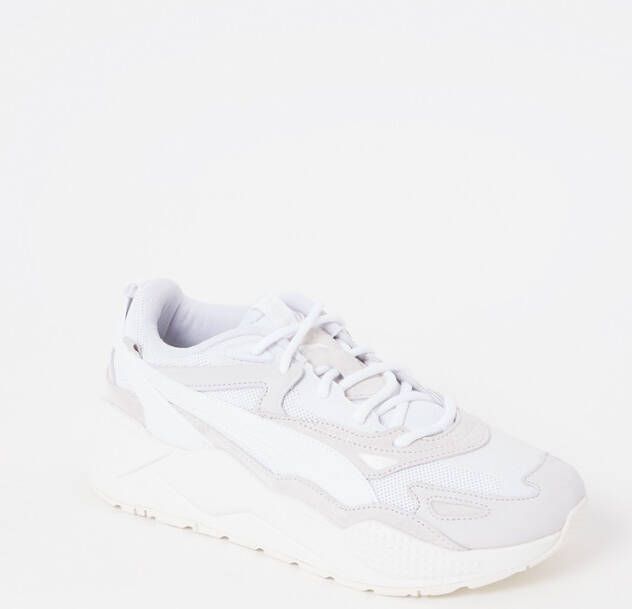 Puma RS X Efekt sneaker met details van leer en nubuck